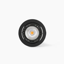 Встраиваемый светильник Faro Черный даунлайт Mini Optic LED 12/18Вт 2700K 56° 1565/2100 лм арт. 134028