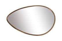 Зеркало Garda Decor 19-OA-9114 Зеркало в металл. раме золотого цвета с подсветкой LED 65*100см арт. 19-OA-9114