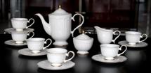 Чайный сервиз MAK interior Чайные сервизы из костяного фарфора Jardine 17 Pcs tea Set арт. JDBC425.