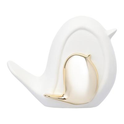 Декор Tkano Декор из фарфора white birdie из коллекции essential, 16х8x13 см арт. TK24-DEC-BD0001