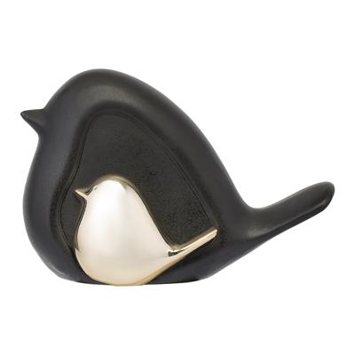 Декор Tkano Декор из фарфора black birdie из коллекции essential, 14,5х6x10 см арт. TK24-DEC-BD0002