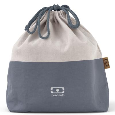 Емкости для хранения Monbento Мешочек для ланча mb pochette l, blue natural арт. 43180060