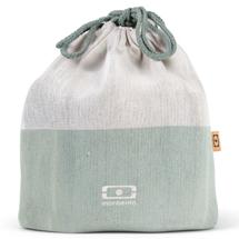 Емкости для хранения Monbento Мешочек для ланча mb pochette l, natural green арт. 43180044