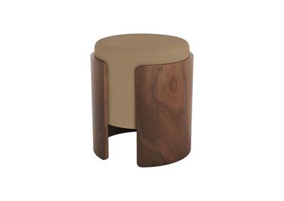 Мебель Ellipsefurniture Пуф Lagom (бежевый, орех) арт. LG010307590301