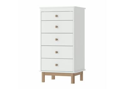 Мебель Ellipsefurniture Комод Classic 5 ящиков (белый) арт. CLMBCD01030199