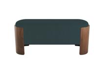 Мебель Ellipsefurniture Банкетка Lagom 100 см (синий, орех) арт. LG010316500301