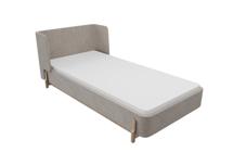 Мебель Ellipsefurniture Кровать Basic спальное место 90*200 см (бежевый, рогожка) арт. BS010102010101