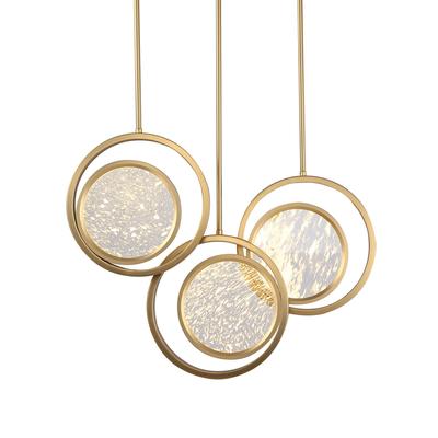 Подвесной светильник Delight Collection Подвесной светильник Moon Light 3A br.gold арт. MD8700-3A brushed gold