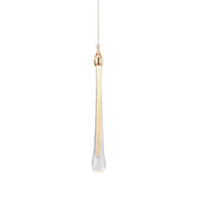 Подвесной светильник Delight Collection Подвесной светильник Teardrop 1 gold арт. OM801670-1-G