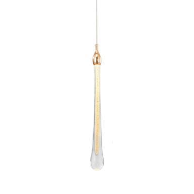 Подвесной светильник Delight Collection Подвесной светильник Teardrop 1 gold арт. OM801670-1-G