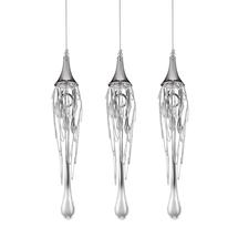 Подвесной светильник Delight Collection Подвесной светильник Goddess Tears 3 chrome арт. P68009L-3 chrome