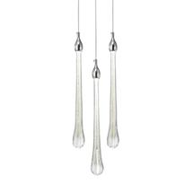 Подвесной светильник Delight Collection Подвесной светильник Teardrop 3 chrome арт. OM801670-3-CH