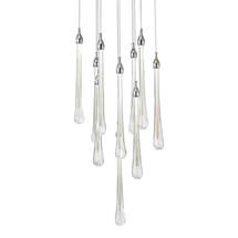 Подвесной светильник Delight Collection Подвесной светильник Teardrop 10 chrome арт. OM801670-10-CH