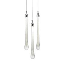 Подвесной светильник Delight Collection Подвесной светильник Teardrop 3 chrome арт. OM801670-3-CH