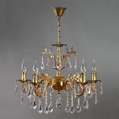 Подвесной светильник Mantra Люстра Granada Ambiente 5L 2118/5 AB Leaf Crystal арт. 096698