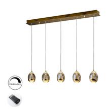 Подвесной светильник Schuller Подвесной светильник Rocio 5L золотой DIMMABLE арт. 085127