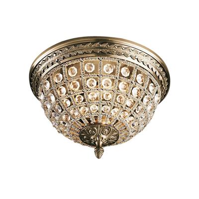 Потолочный светильник Delight Collection Потолочный светильник Casbah 2 ant.bass арт. KR0108W-2 antique brass