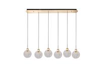 Потолочный светильник Garda Decor 162FL- 61506 Светильник подвесной "Rondo" металл золото 110см арт. 162FL-61506