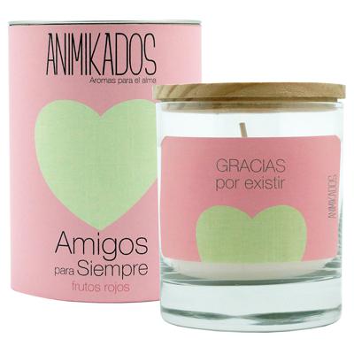 Свеча AMBIENTAIR Свеча ароматическая animikados, friends for life, frutos rojos, 40 ч арт. VV007ASAM