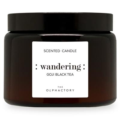 Свеча AMBIENTAIR Свеча ароматическая the olphactory, wandering, goji black tea, 60 ч арт. VV360GJTO