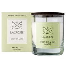 Свеча AMBIENTAIR Свеча ароматическая lacrosse, green tea&lime, 40 ч арт. VV040TVLC