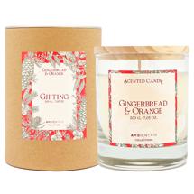 Свеча AMBIENTAIR Свеча ароматическая gifting, gingerbread&orange, 40 ч арт. VV401GBTO