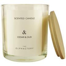 Свеча AMBIENTAIR Свеча ароматическая the olphactory, &, cedar&oud, 40 ч арт. VV401SWTO