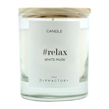 Свеча AMBIENTAIR Свеча ароматическая the olphactory, relax, white musk, 40 ч арт. VV402MBTO