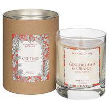 Свеча AMBIENTAIR Свеча ароматическая gifting, gingerbread&orange (новая), 40 ч арт. VV401GBTO_new