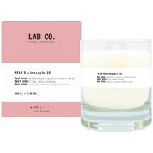 Свеча AMBIENTAIR Свеча ароматическая lab co, pear&pineapple, 40 ч арт. VV040GRLB